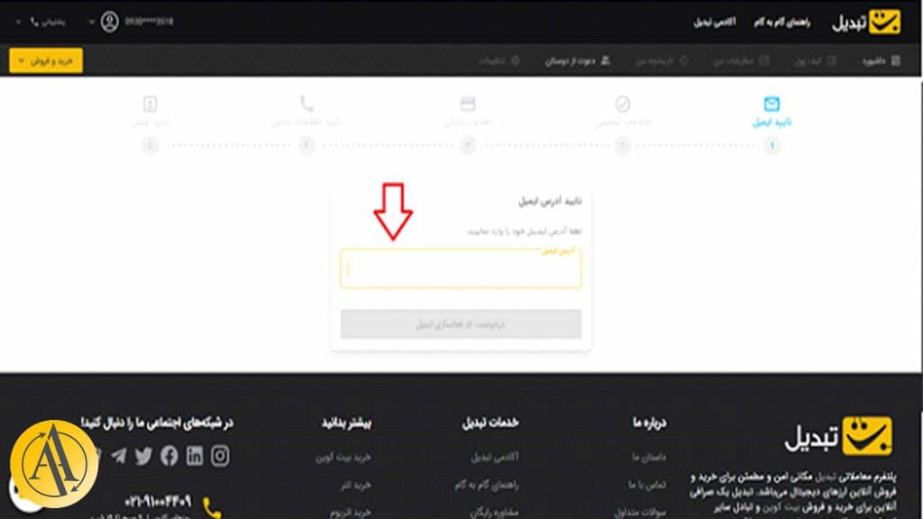 احراز هویت صرافی تبدیل | آکادمی آینده