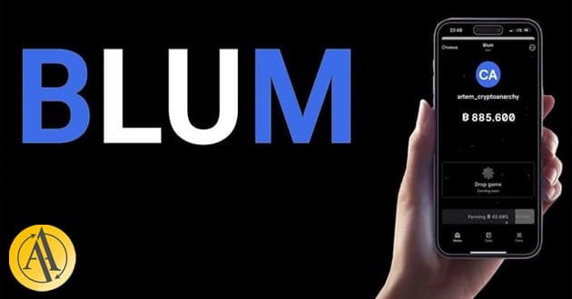 درآمد دلاری با ربات ایردراپ تلگرام بلوم (Blum) | آکادمی آینده
